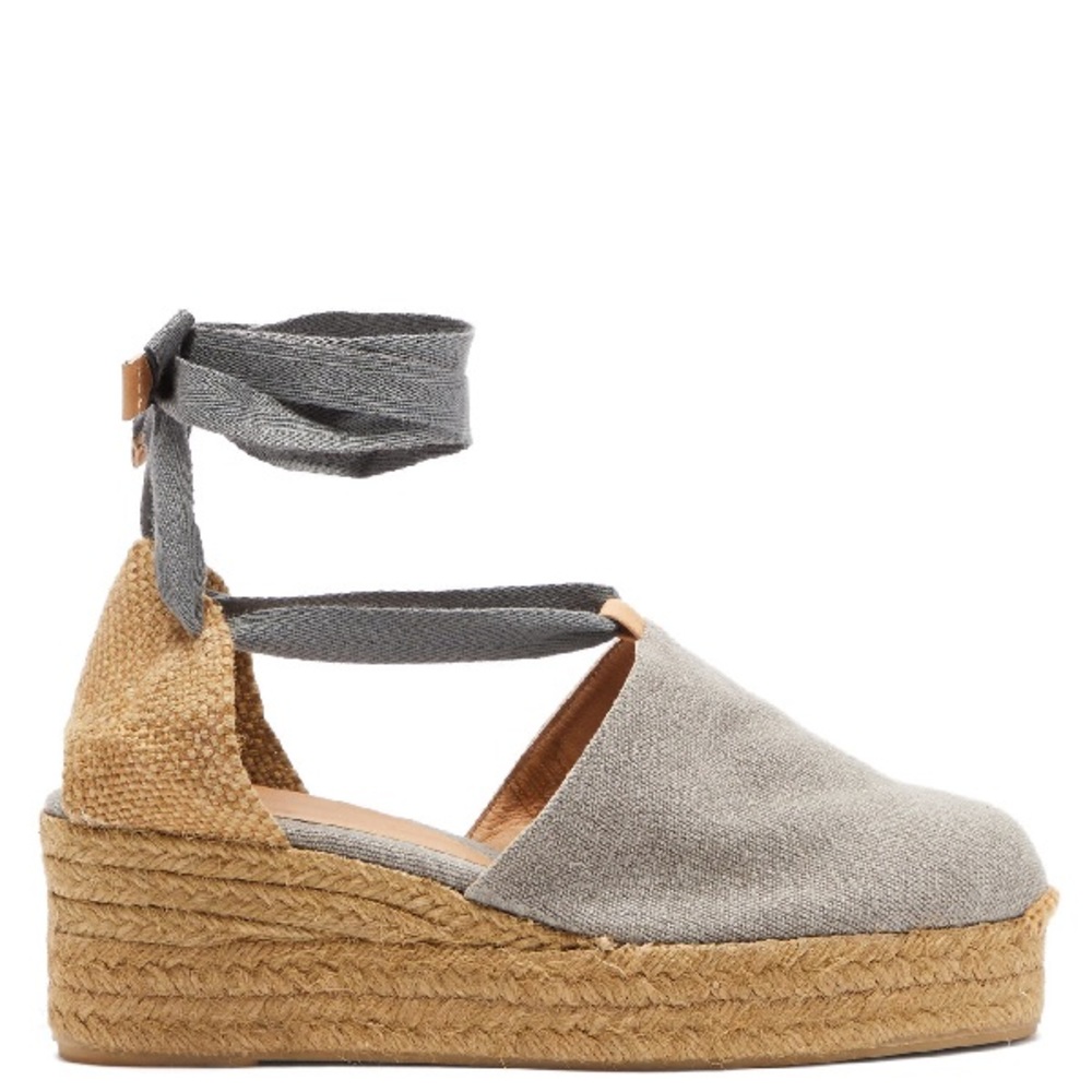 CASTAÑER Campesina Canvas Platform Espadrilles